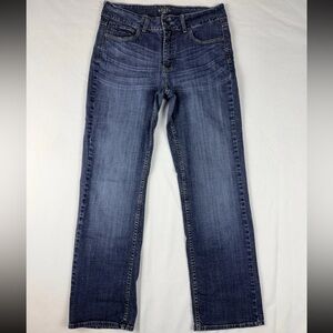 RIDERS by LEE Women's Jeans 10P Relaxed Fit Boot Leg Medium Wash Mid Rise